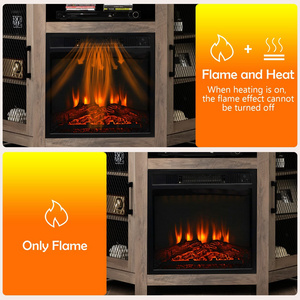 Water Fireplace No Heat For Decoration 3D water vapor electric steam fireplace