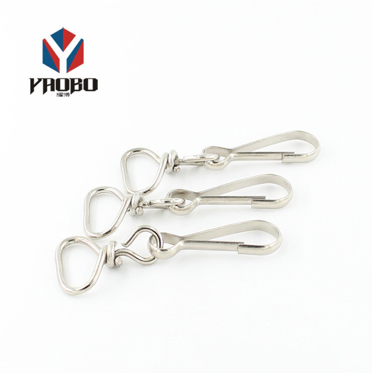 Fashion High Quality Metal Snap Spring Clip Hook