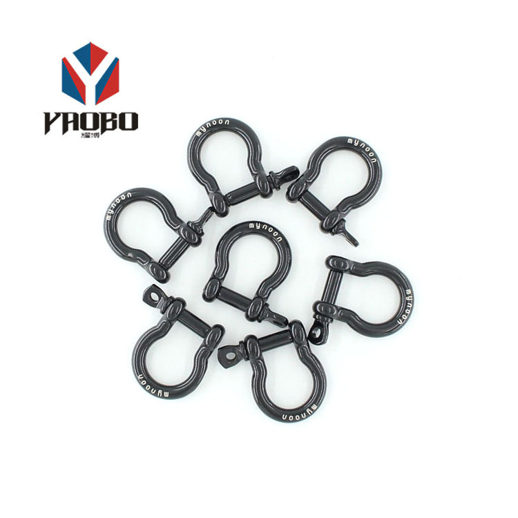 Durable Quality Stainless Steel 304 Shackle Black 5mm