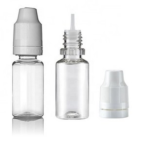 10 ml 1 oz Black PET Plastic Squeeze Squeezable Eye Dropper Bottle pharmaceutical plastic bottle with children resistant cap