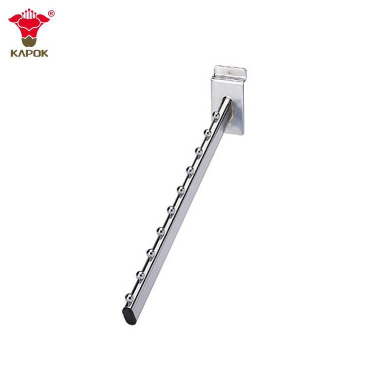 Metal slatwall hooks accessories / slatwall hooks and accessories for display board