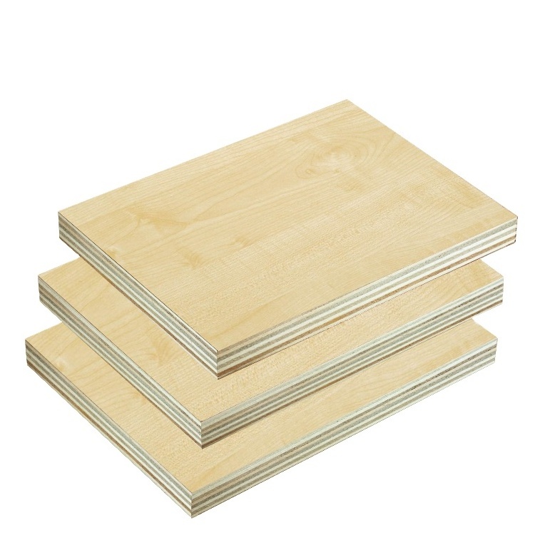 Kapok Panel hot sale Formaldehyde-free 18 mm laminate plywood for wardrobe and cabinets