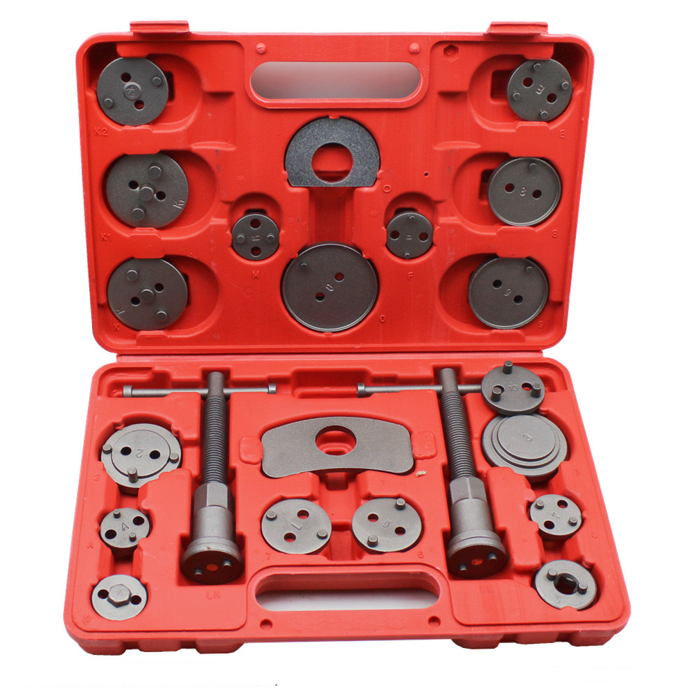 Yaoen 21pcs Heavy Duty Disc Brake Caliper Tool Kit Universal Wind Back Tool Kit Set Automotive Mechanic Tool Set