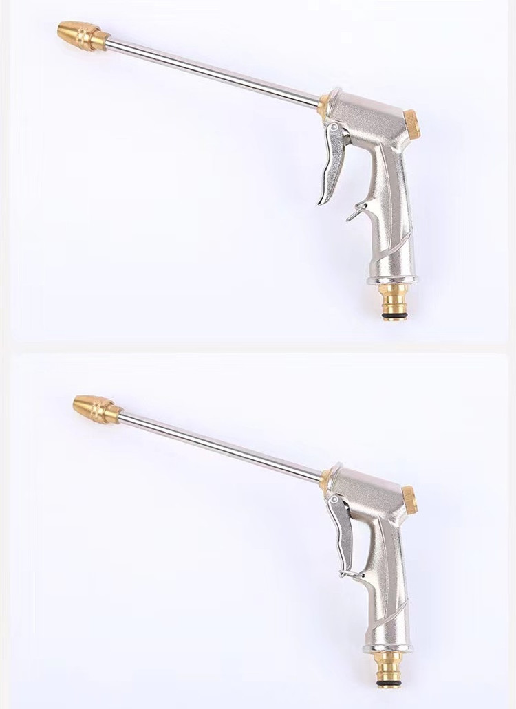 Yaoen Brass and Aluminum Nozzle Garden Hose Pipe High Pressure Water Spray Gun