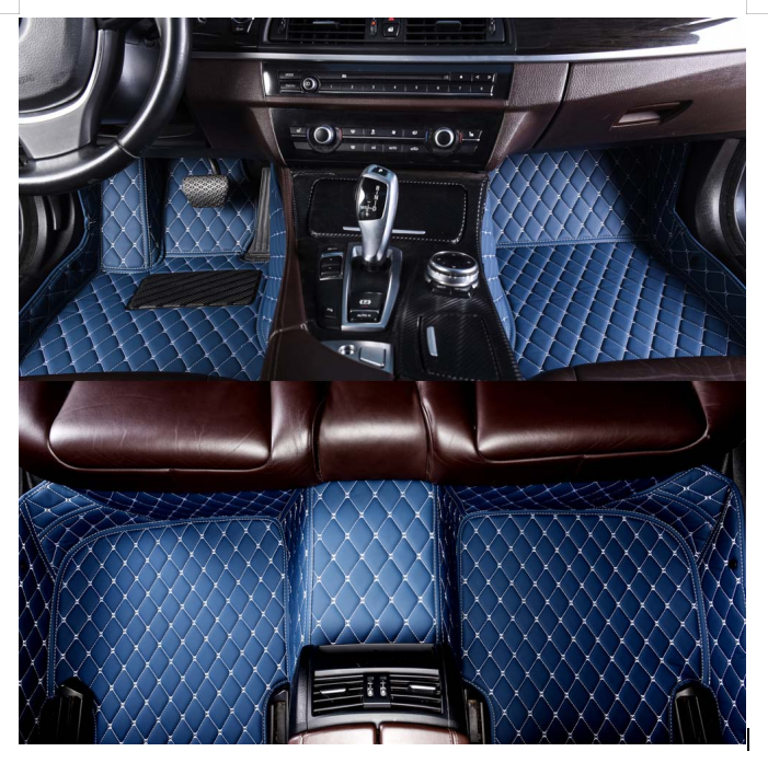 Yaoen sublimation car mats Luxury and Fashion Design Leather Custom Non-Skid Car Floor Mat 5d Car Mat