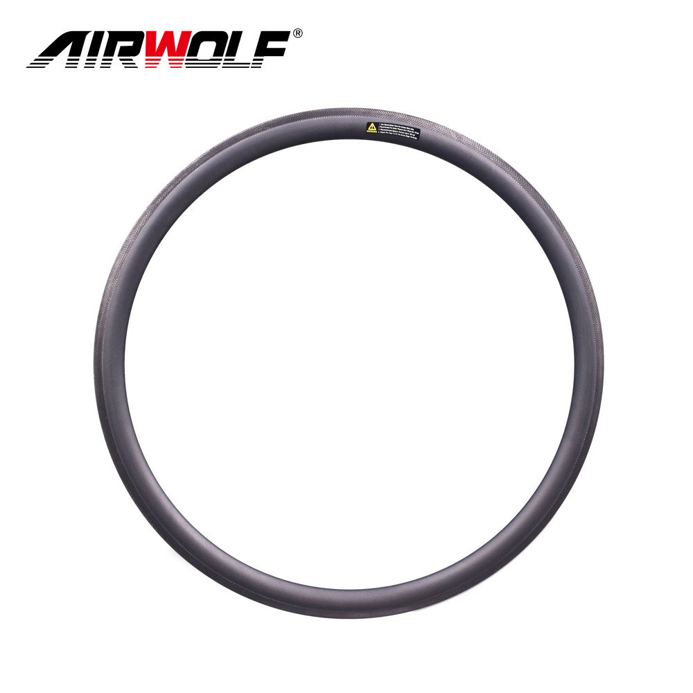 Airwolf carbon wheels 700C road bike wheels carbon rims tubular 38mm depth 23mm width carbon road bike rims