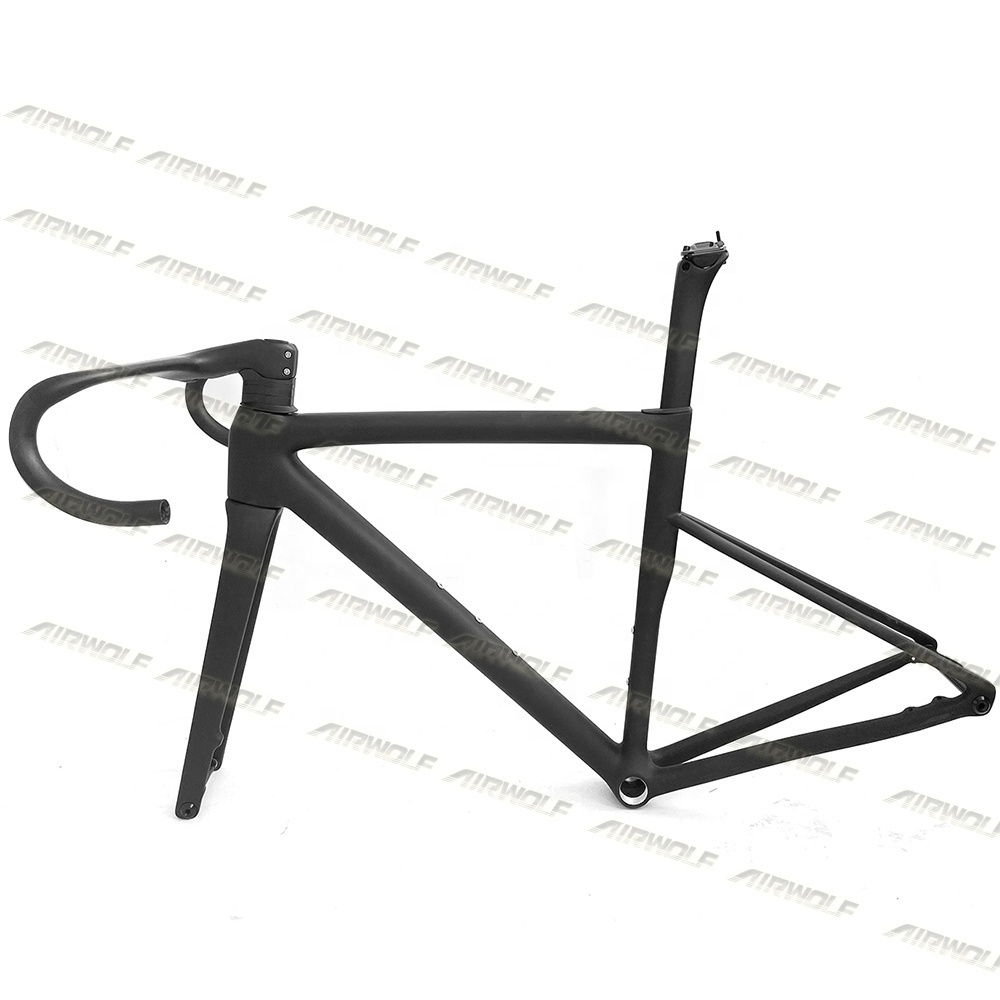 2024 New Carbon Racing Fibre Road Full Aero Wholesale Custom Fiber Chinese Fiber Bike Frame Specialized