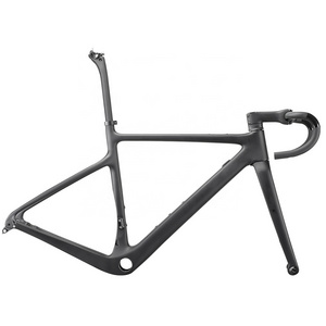 AIRWOLF Best Price Hot Selling Carbon Fiber Gravel Frames BB79 Super Light 700C Road Racing Bike Frame Cyclocross Carbon Frame