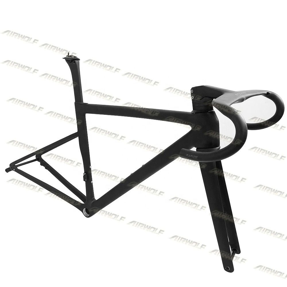 2024 New Carbon Racing Fibre Road Full Aero Wholesale Custom Fiber Chinese Fiber Bike Frame Specialized