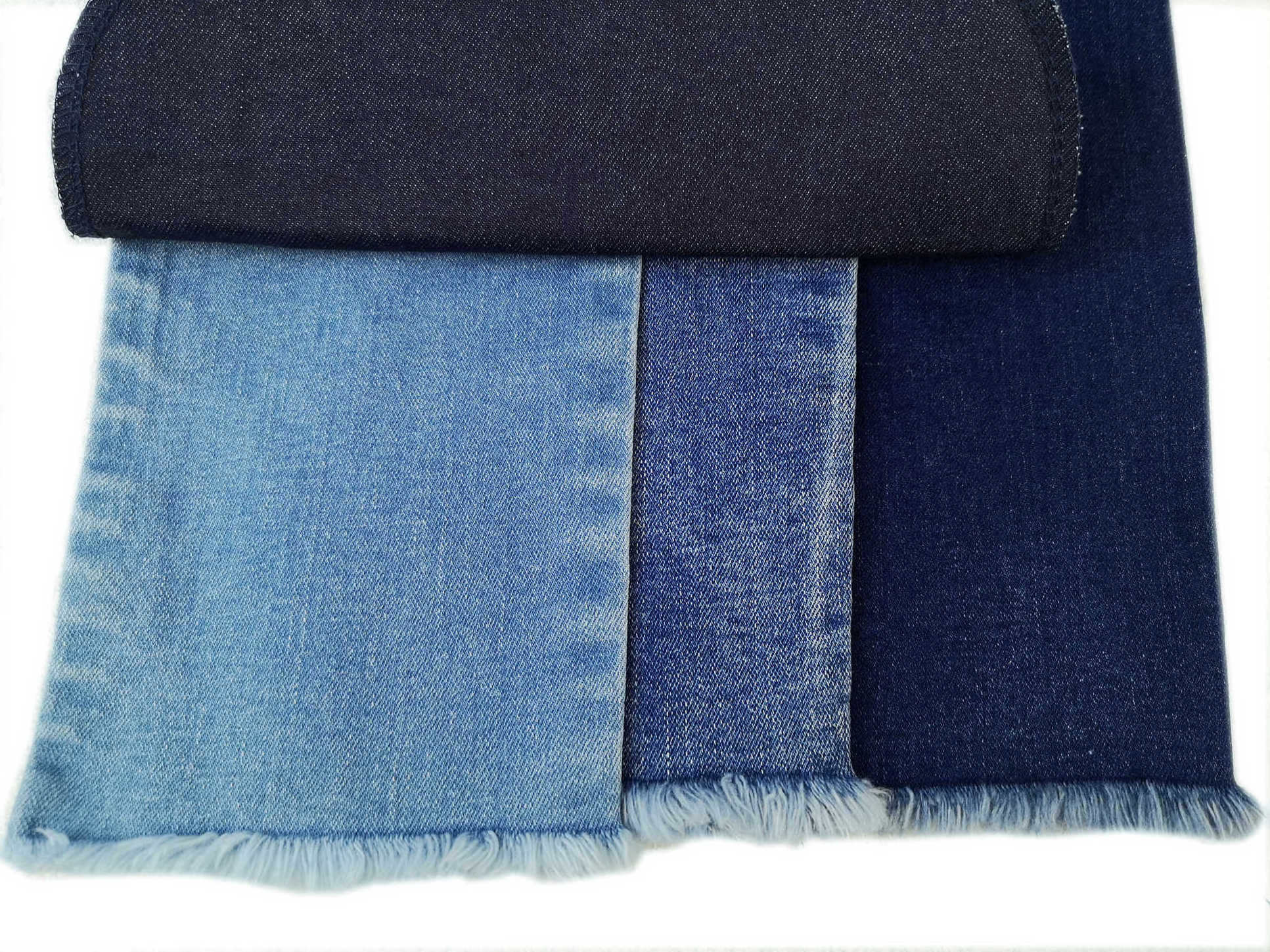 CK1586 Cotton polyester spandex soft TR stretch denim fabric at competitive price