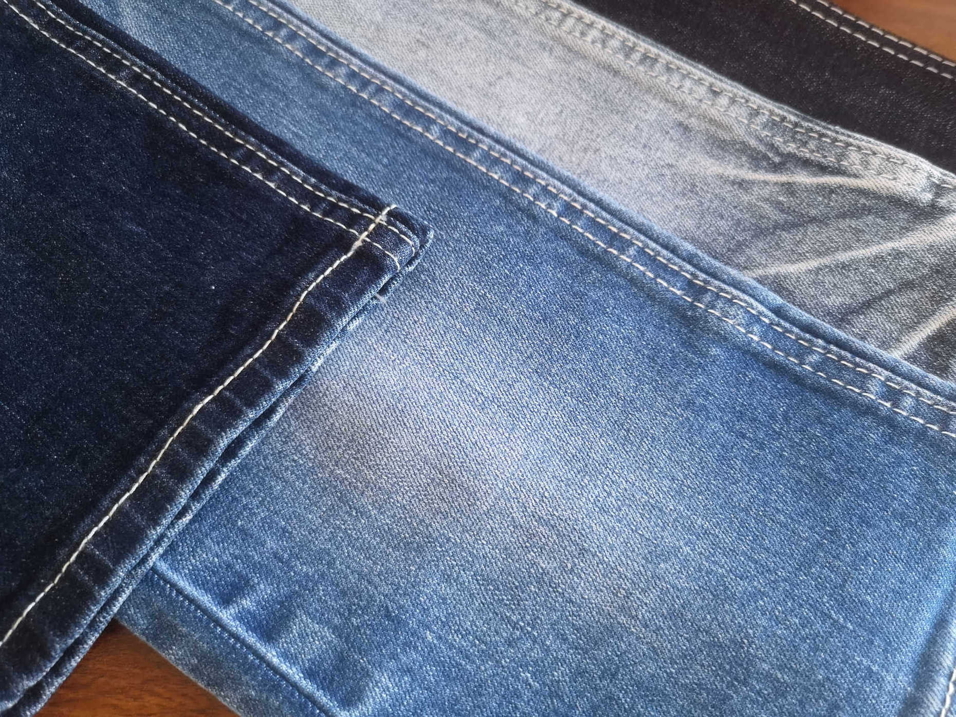 202  High quality 98% cotton 2% spandex elastane denim fabric for jeans