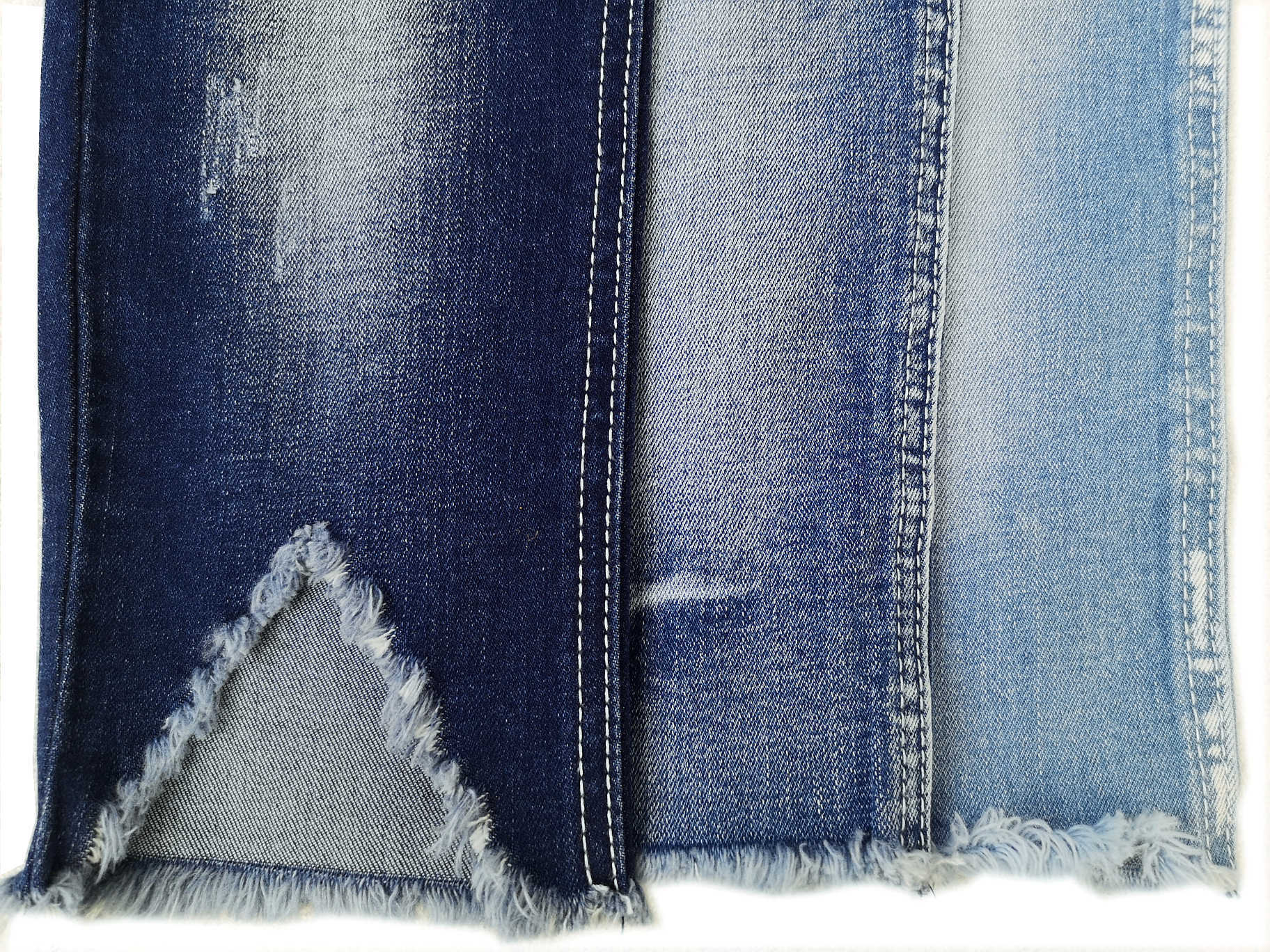 CK1586 Cotton polyester spandex soft TR stretch denim fabric at competitive price