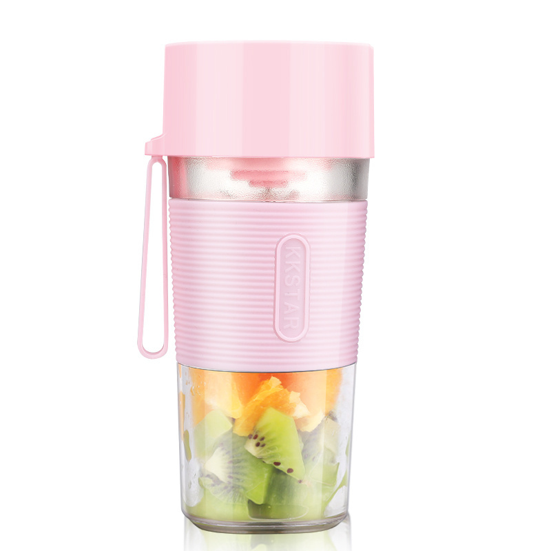 USB Rechargeable 400ml Small Mixer Blender Sport Electric Smoothie Maker Blender