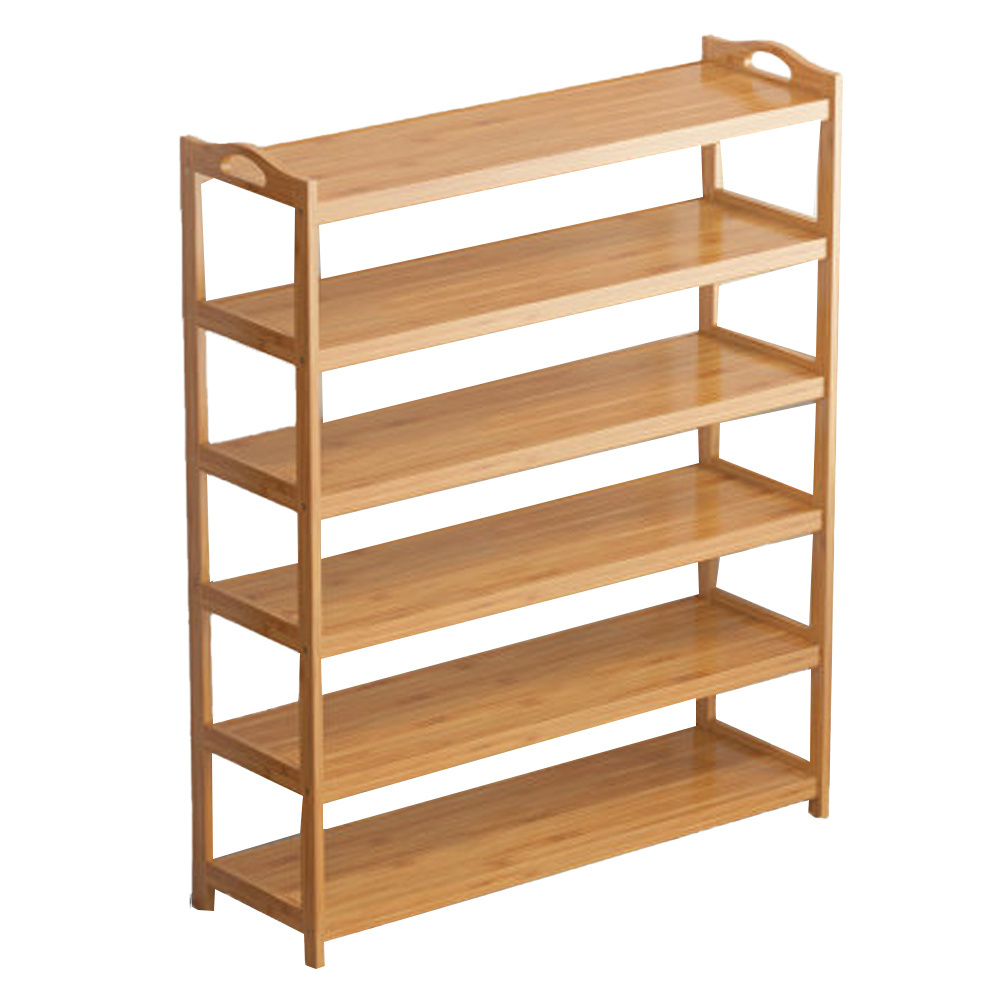 Strong and large capacity multi-layer shoe cabinet and wooden shoe rack