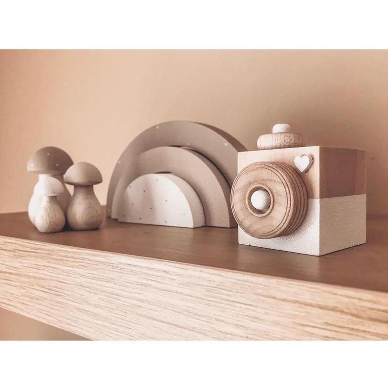 Personalized creative home decoration wooden baby toys gender-neutral nursery decoration