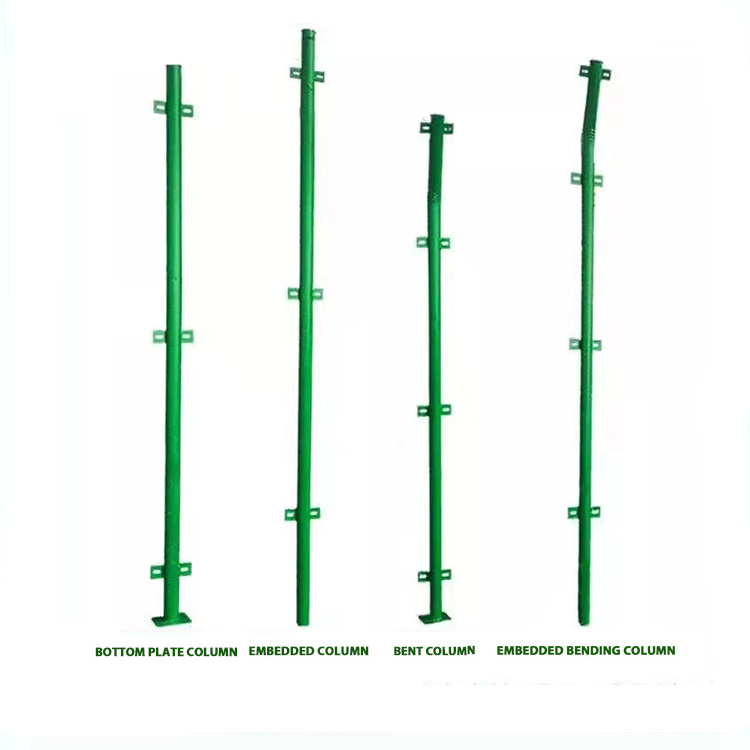 Chain Link Post Plastic Bamboo Column Artificial Hedge Frp Fencing Equipment Kids Bamboo Rolls Fence Post Driver Balcony