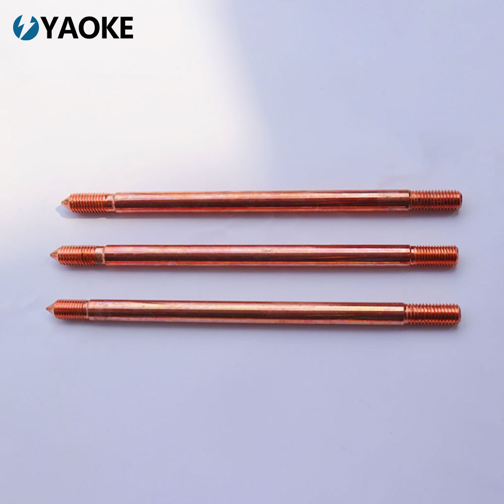 Earthing System Copper Bonded Ground Rod Earthing Rod 20mm 25mm