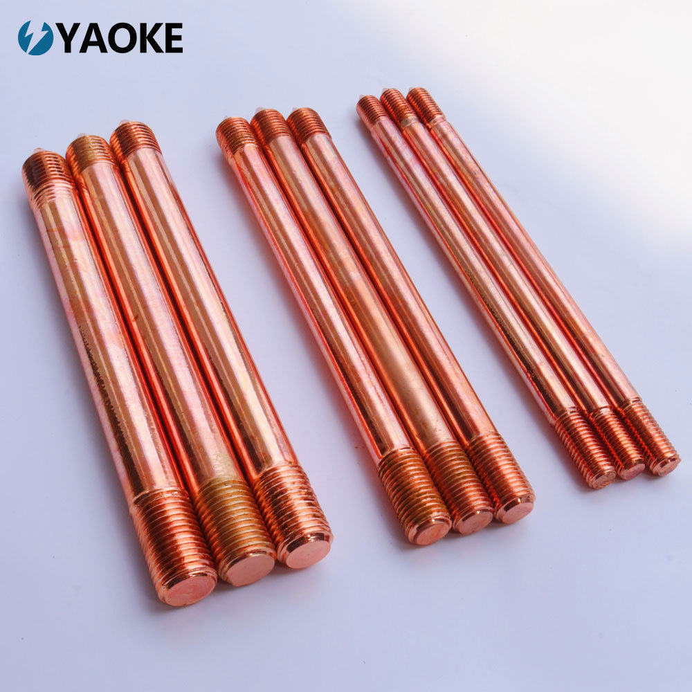 Earthing System Copper Bonded Ground Rod Earthing Rod 20mm 25mm