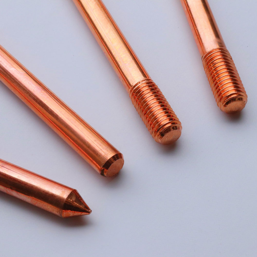 Earthing System Copper Bonded Ground Rod Earthing Rod 20mm 25mm