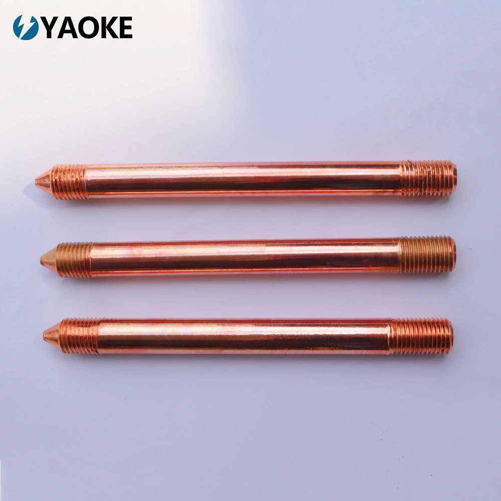 Earthing System Copper Bonded Ground Rod Earthing Rod 20mm 25mm