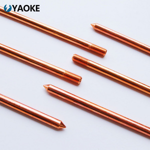 Electrical Equipment Earth Rod Copper Ground Rod