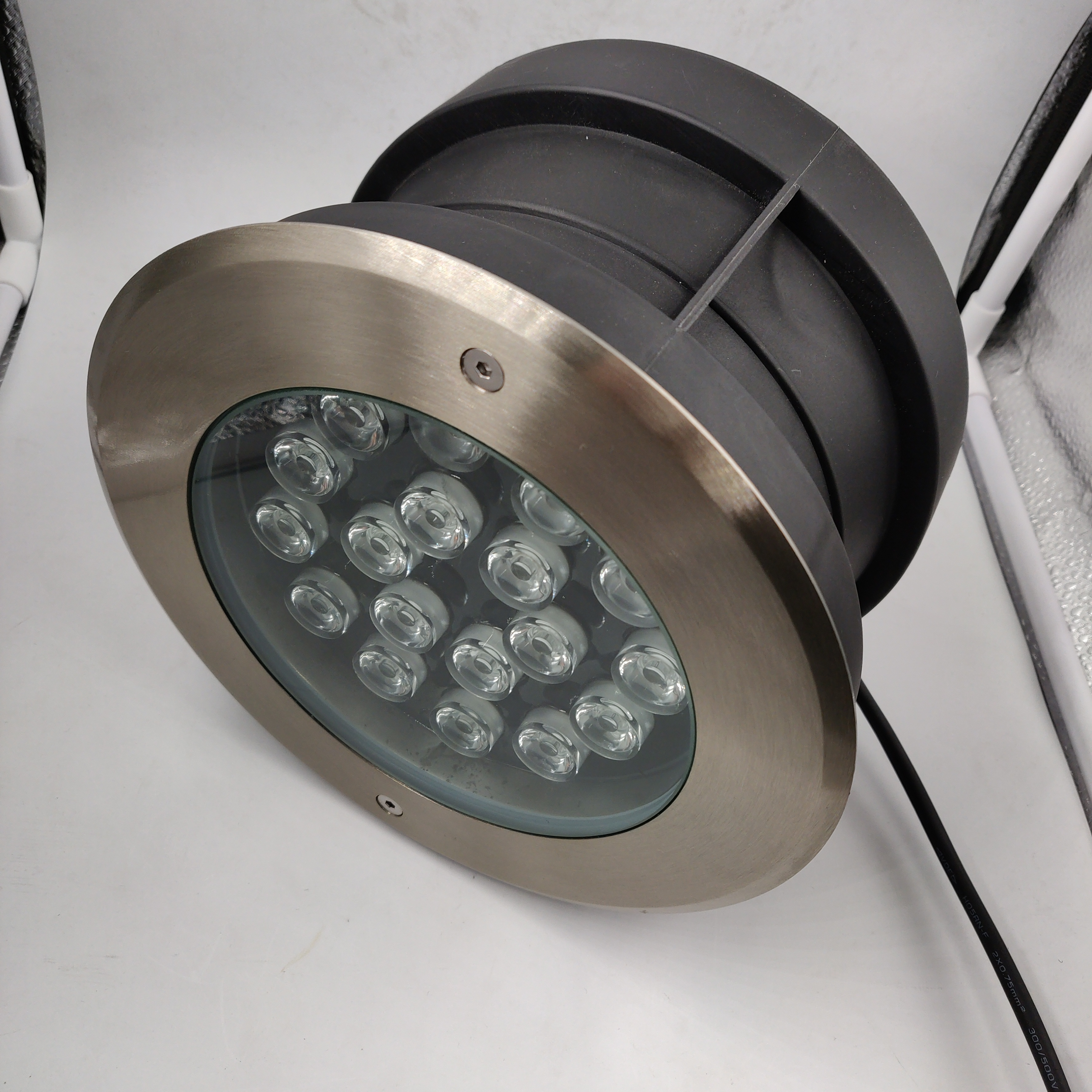 High Power Round Recessed RGB RGBW underwater Spotlight ip68 LED Underground Light