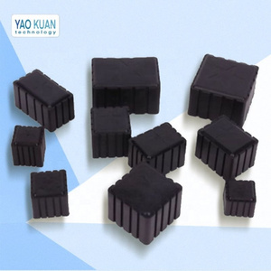 Standard rubber buffer installation, silicone rubber buffer, rubber foot sleeve