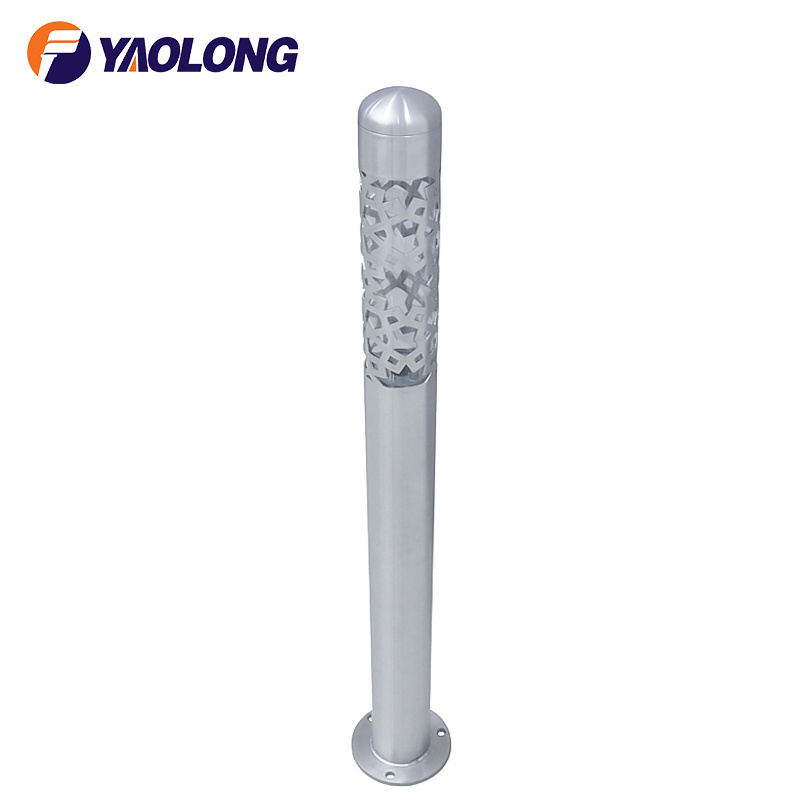 Security Removable Bollard Stainless Steel Flexible Street Sidewalk Road Safety Parking Traffic Barriers