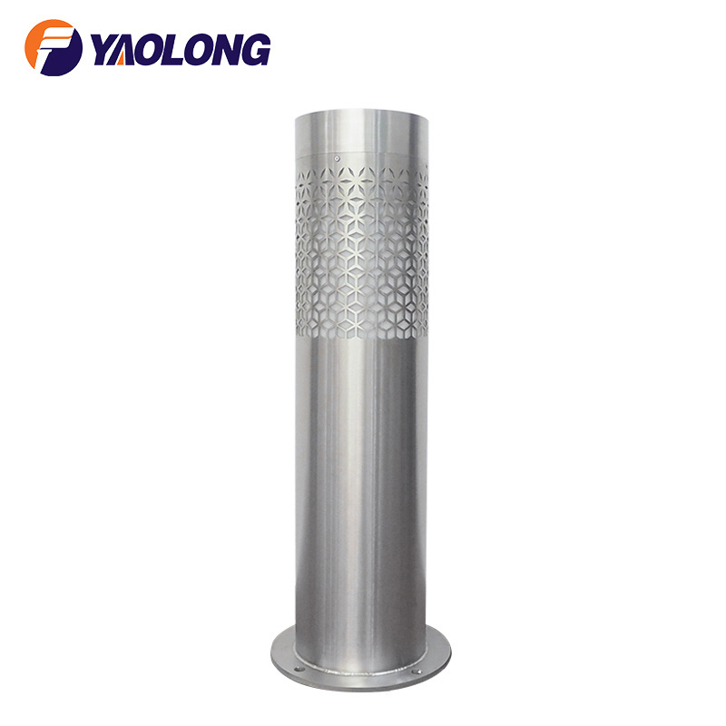 Security Removable Bollard Stainless Steel Flexible Street Sidewalk Road Safety Parking Traffic Barriers