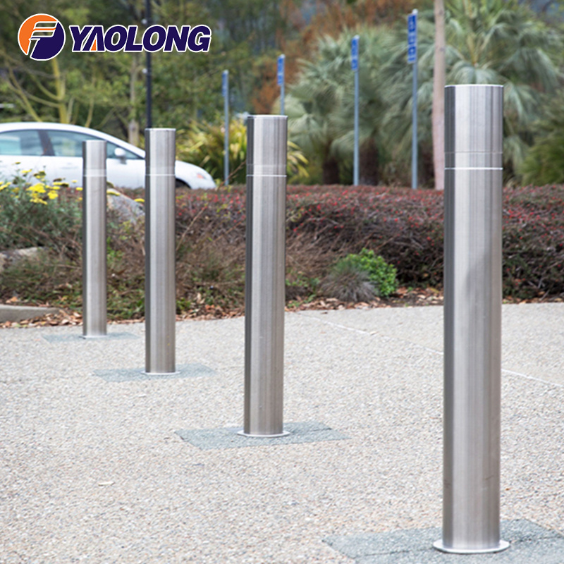 Cheap Fixed Vehicle Driveway Car Park Metal Defence Barrier Bollard Supplier