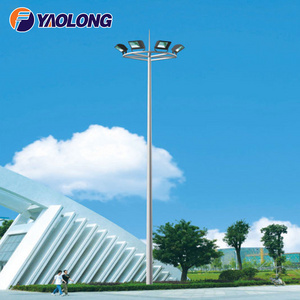 Supplier 8 Meter Height Street Light Pole  30M High Mast Pole 15m 20m 12m Road Lighting Pole