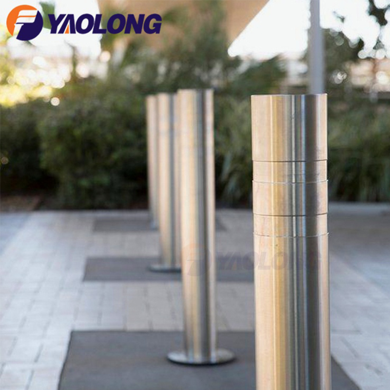 Cheap Fixed Vehicle Driveway Car Park Metal Defence Barrier Bollard Supplier