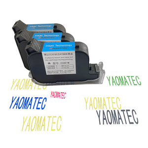 Yaomatec 2588+ M  B level Quick fast dry permanent solvent ink cartridge compatible for 12.7mm handheld inkjet printer