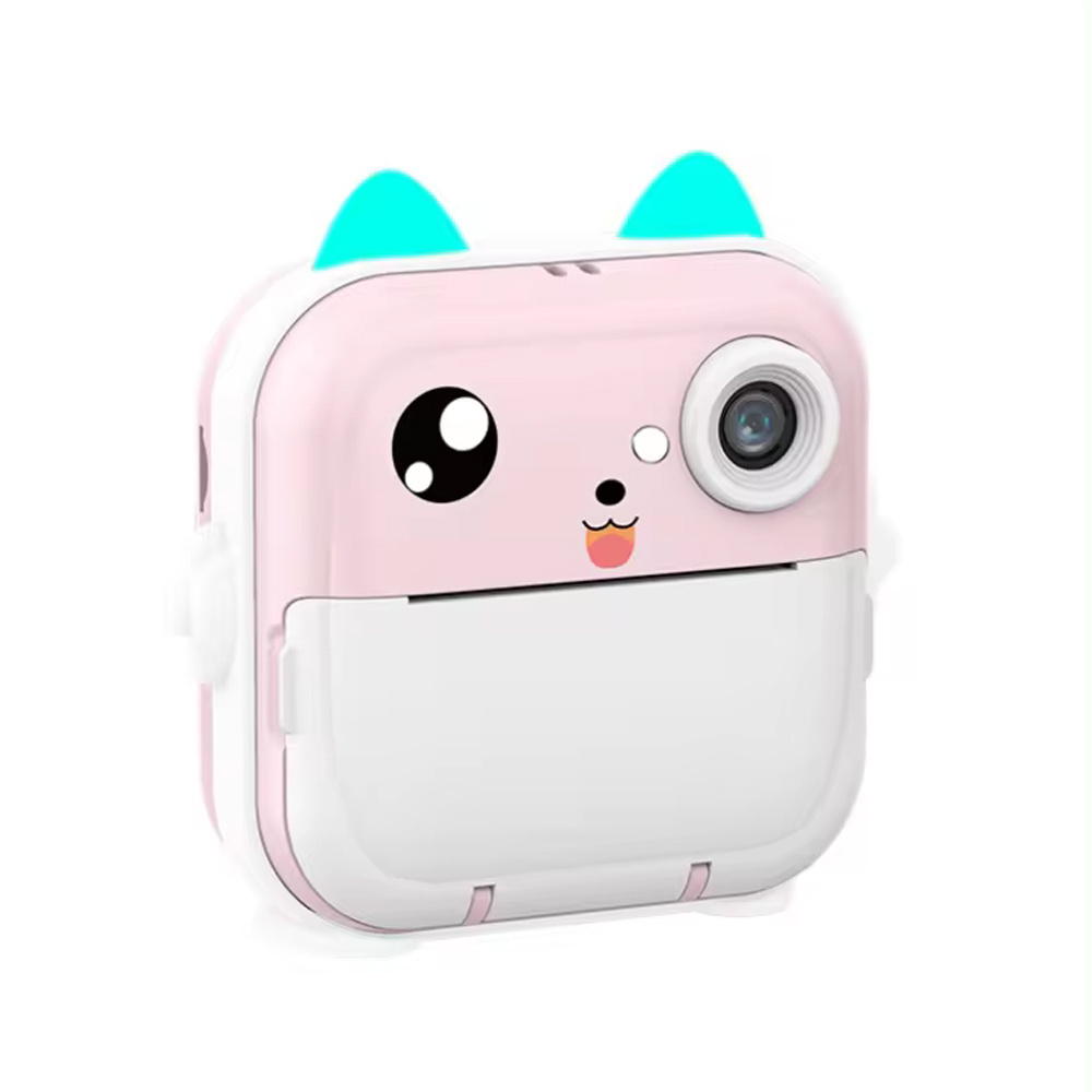 Top selling Q5 5MP Ink Free Printing Mini Digital Video Selfie Kids Instant Print Camera for Children Aged 3-12 Toys Gift