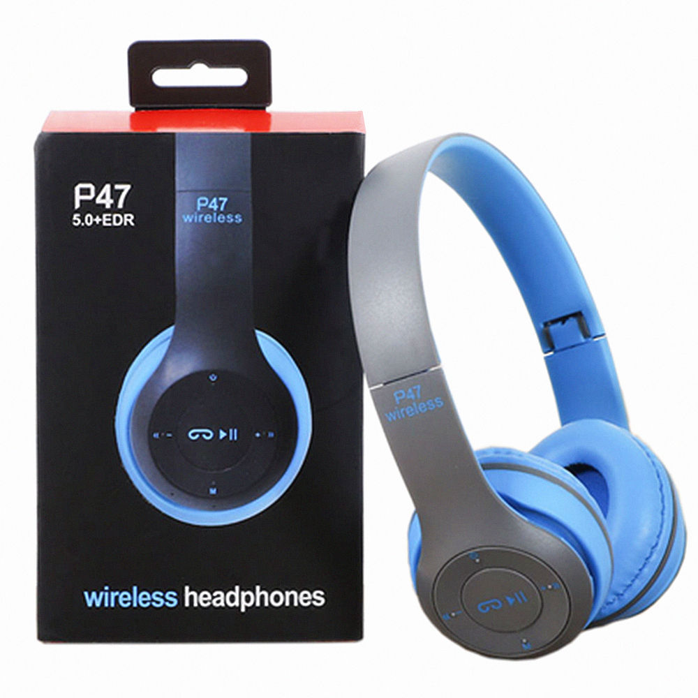 Headphones wireless blue tooth P47 earphone Foldable headset for mobile phone or computer audifonos P47 headphone