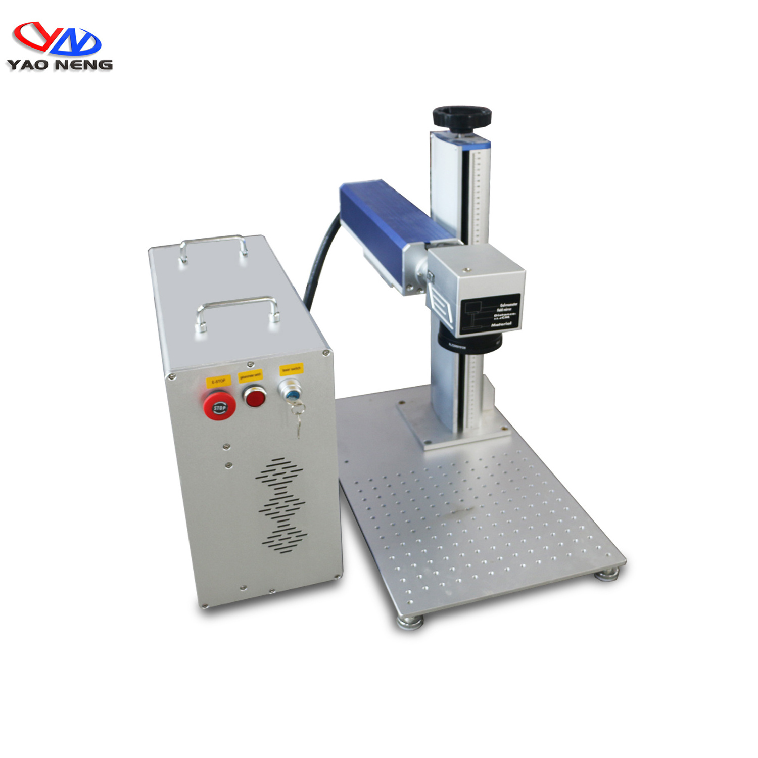 Industrial Laser Marker Machine Metal Steel Aluminum 20W 30W 50W Fiber Laser Marking Machine