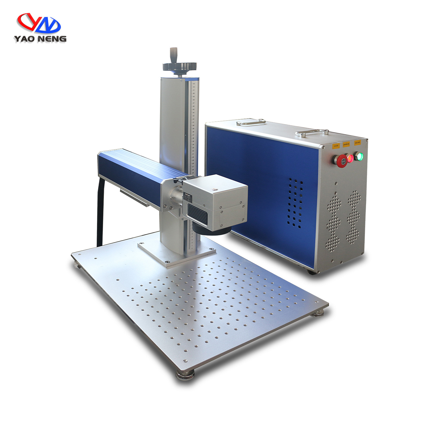 Industrial Laser Marker Machine Metal Steel Aluminum 20W 30W 50W Fiber Laser Marking Machine