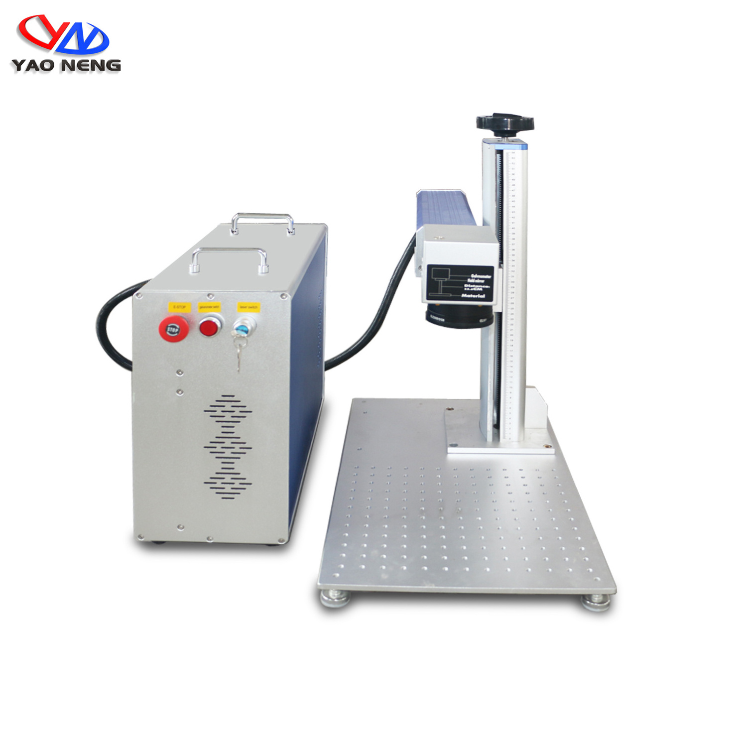 Industrial Laser Marker Machine Metal Steel Aluminum 20W 30W 50W Fiber Laser Marking Machine