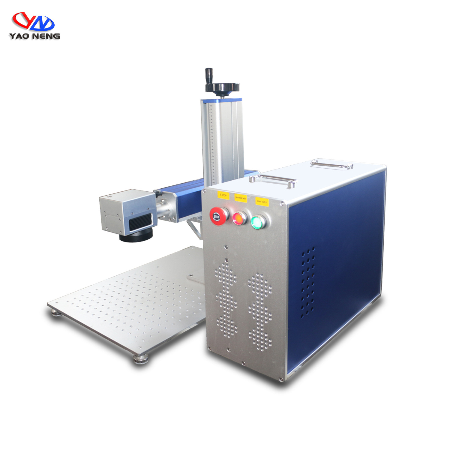 Industrial Laser Marker Machine Metal Steel Aluminum 20W 30W 50W Fiber Laser Marking Machine