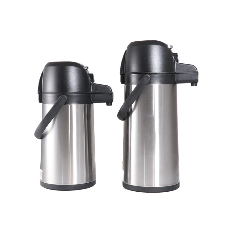 Big flask water coffee dispenser vacuum insulated airpot thermos