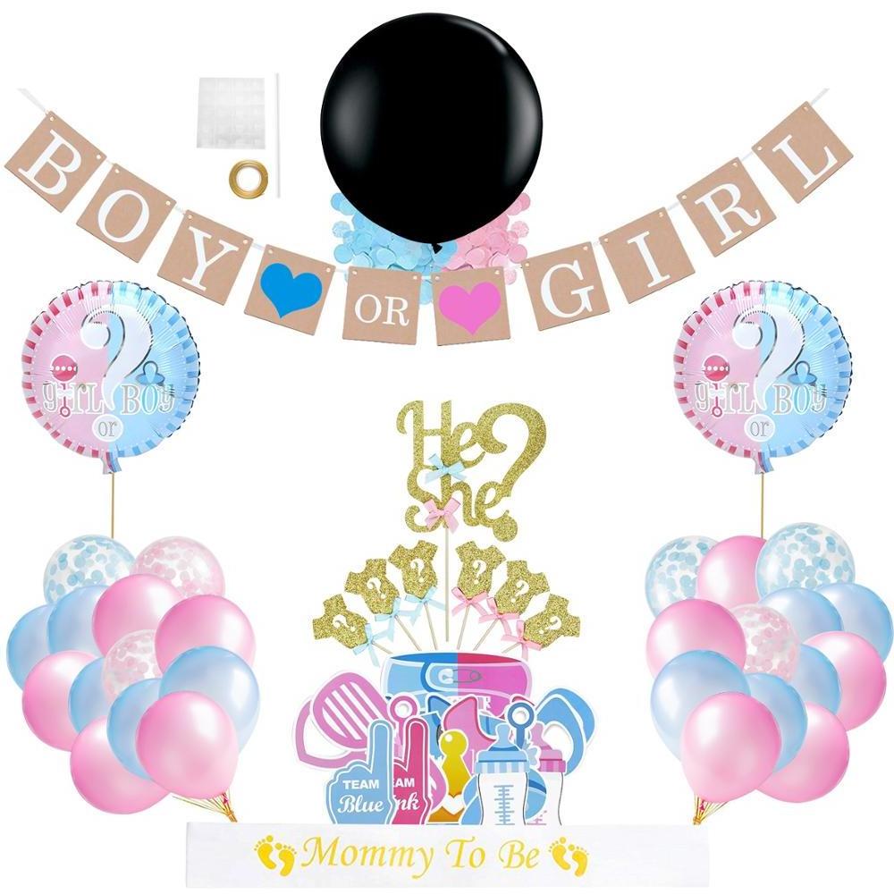 Baby Shower Boy or Girl Kit favors, Including Confetti 36