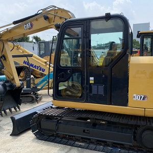 Used CAT 307E Excavator used caterpillar mini excavator used digger bucket capacity 0.25cbm