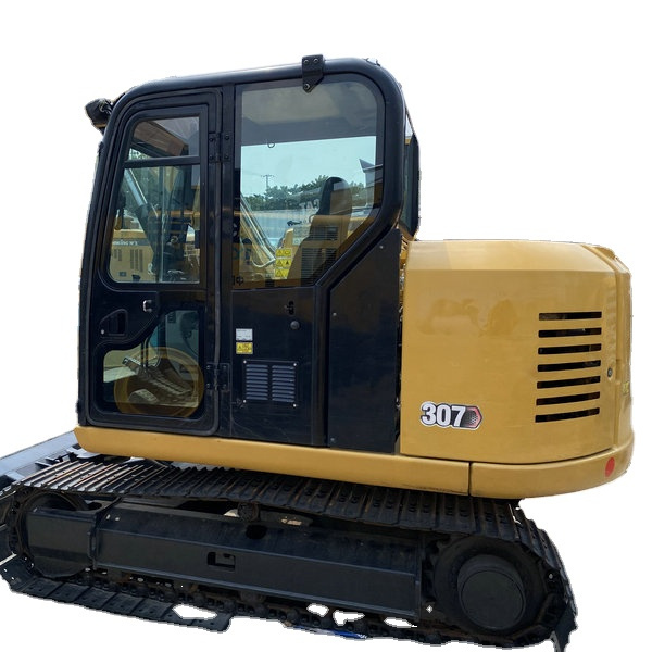 Used CAT 307E Excavator used caterpillar mini excavator used digger bucket capacity 0.25cbm