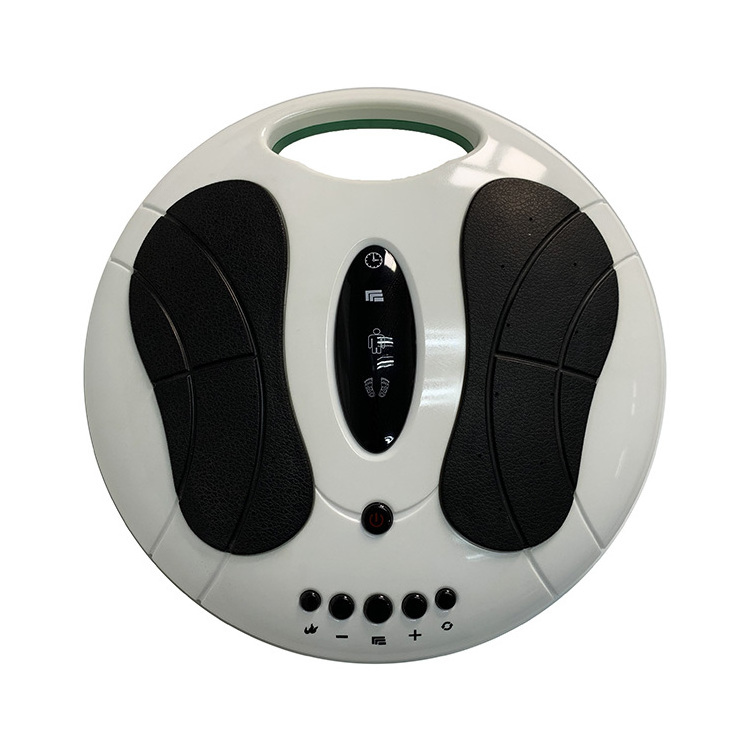 blood circulation leg massage  vibration tens pulse reflexology machine remote control electric ems foot massager