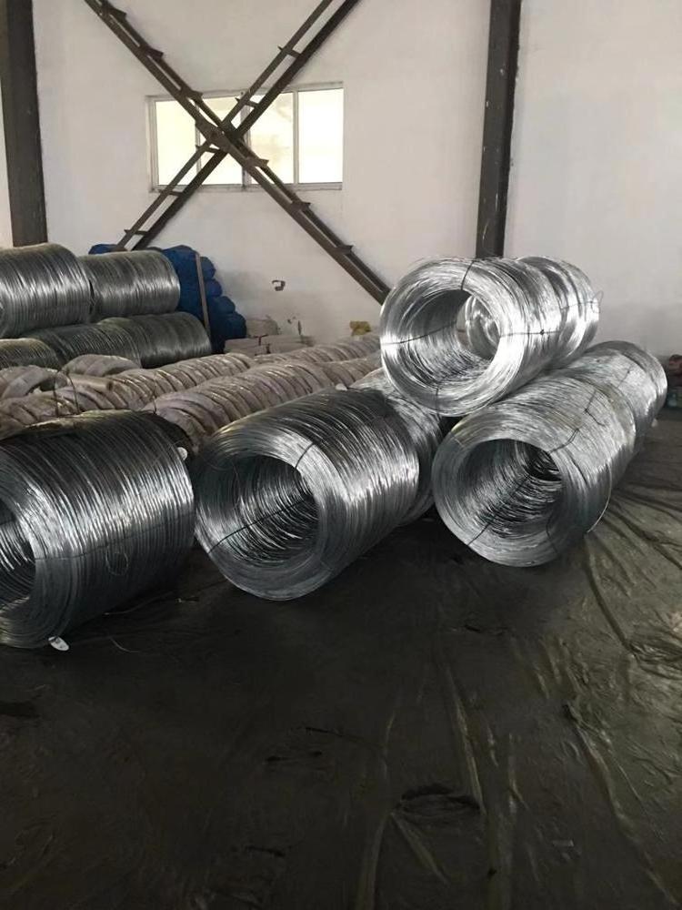 Binding Wire Q195 Electric Galvanized Wire for Chain Link Fencing Flat Wire Hot Dipped Galvanized 0.7-6.0mm 0.7mm-6.0mm ISO9001