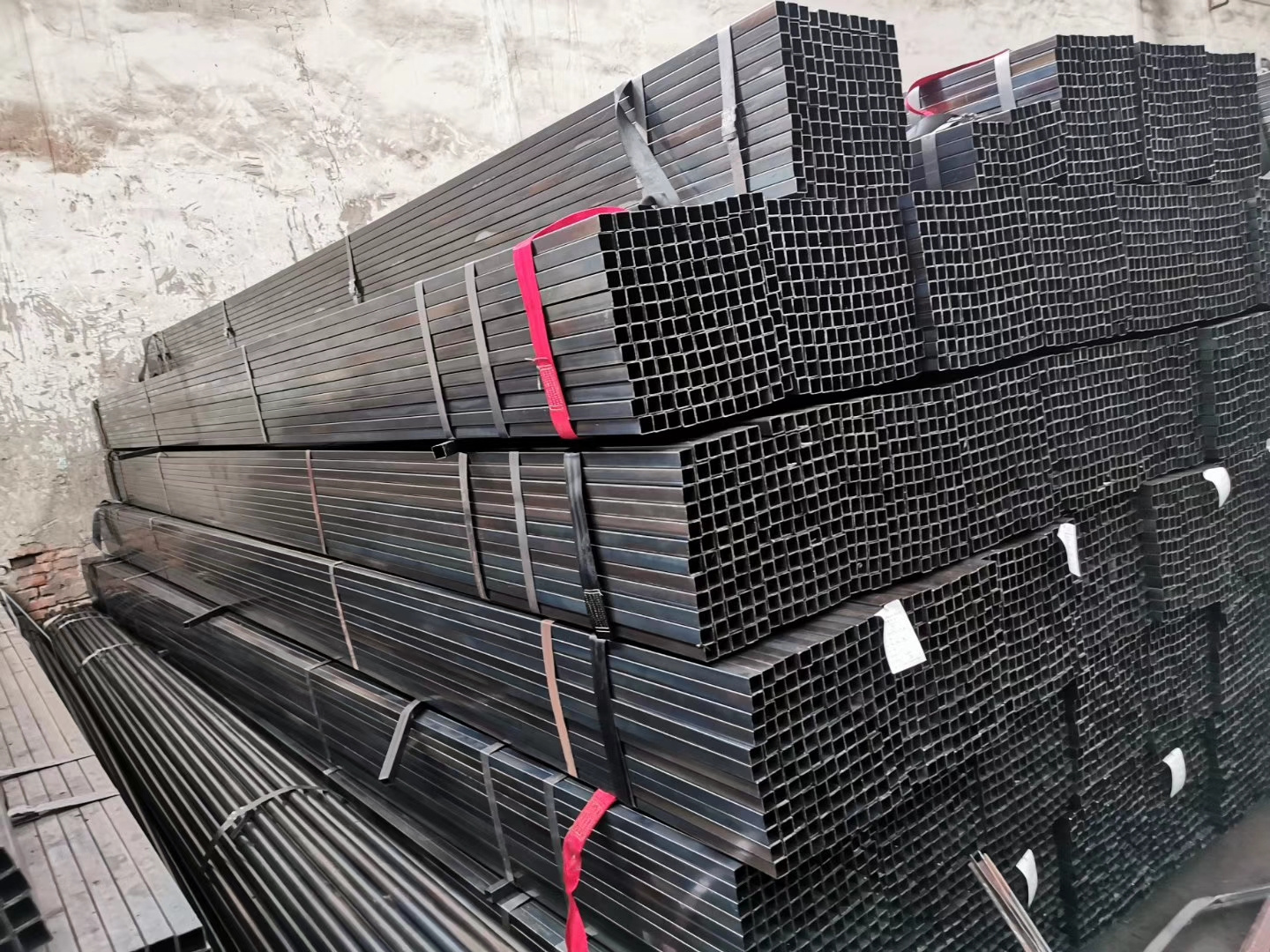 black annealed cold rolled rectangular square pipe for furniture