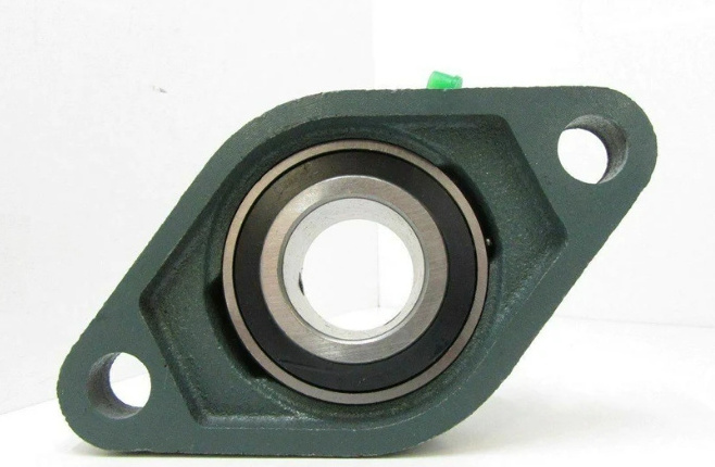 FAG Insert Ball Bearing UCFL202-9 UCFL 202-9 UCFL206 nsk pillow block bearings Chrom Steel Two Bolt Flange