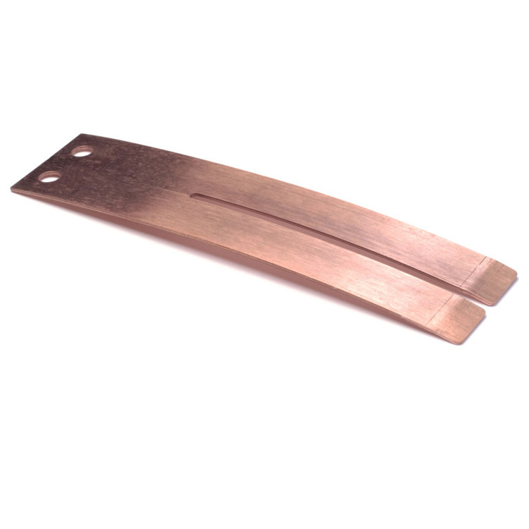 Custom copper electrical switch battery leaf spring contact clips