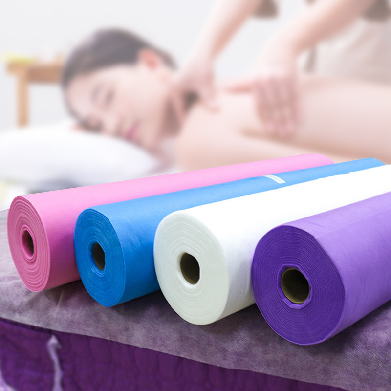 Non woven sheet soft breathable massage bed Hotel Spa Beauty Salon medical disposable hospital bed sheets