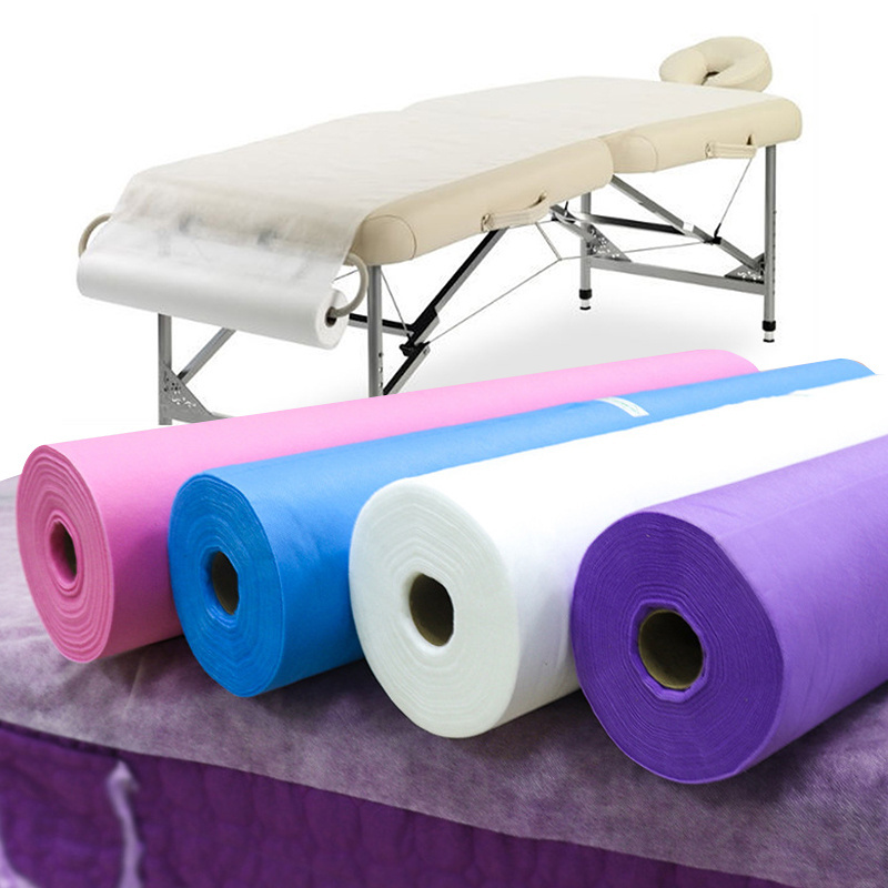 Non woven sheet soft breathable massage bed Hotel Spa Beauty Salon medical disposable hospital bed sheets